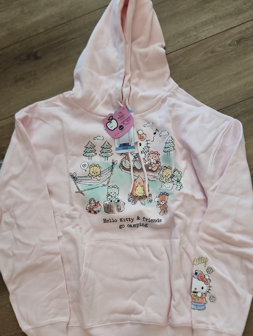Hello Kitty Hooded Sweatshirt - Picture 2 of 5